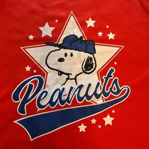 NEW Peanuts Tank Top (Women's XL) Snoopy Beagles 50 Red Sleeveless Graphic Tee